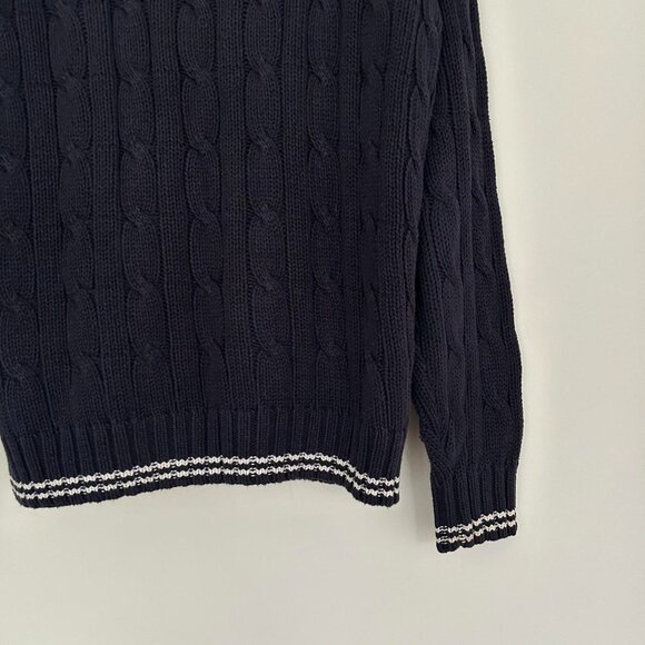 Vintage J Crew cable knit sweater - Picture 6 of 8